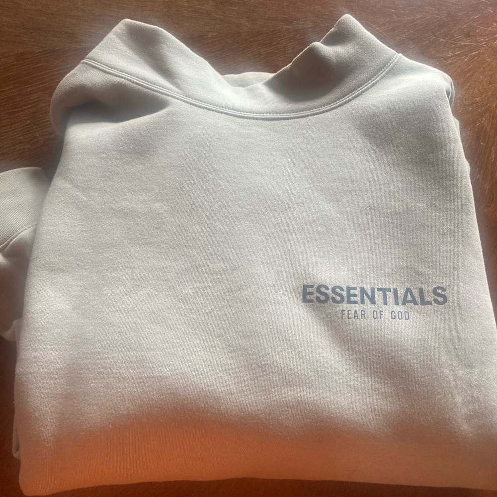 Essentials tube neck hoodie